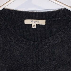 Madewell Wool Chevron Sweater